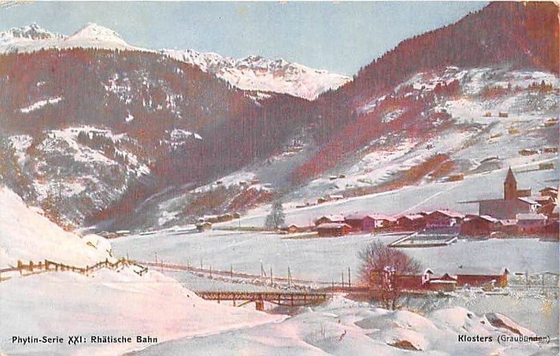 Klosters, Phytin-Serie XXI: Rhätische Bahn