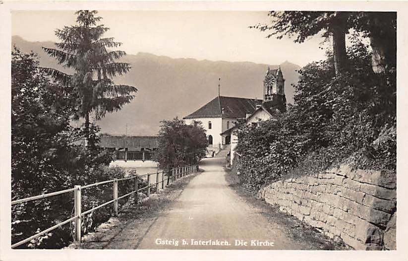 Gsteig, die Kirche