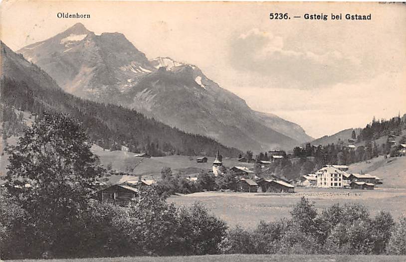 Gsteig, bei Gstaad, Oldenhorn