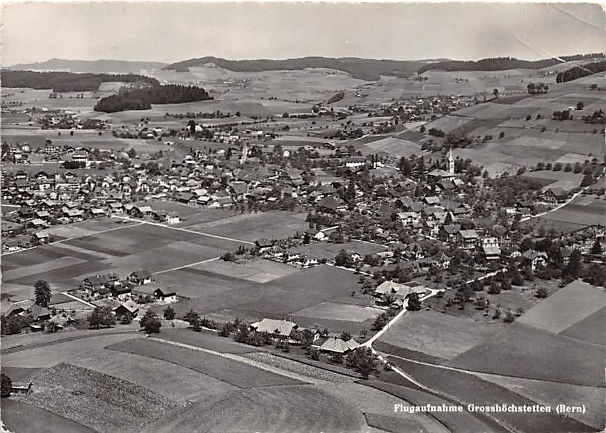 Grosshöchstetten, Flugaufnahme