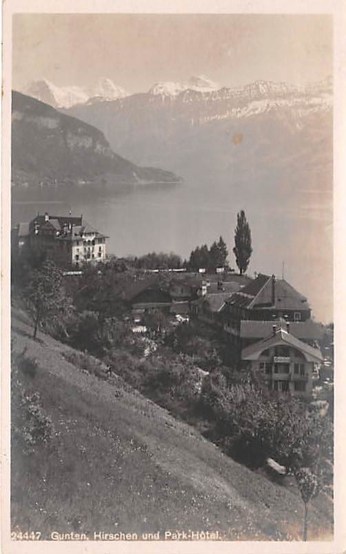 Gunten, Hirschen, Parkhotel