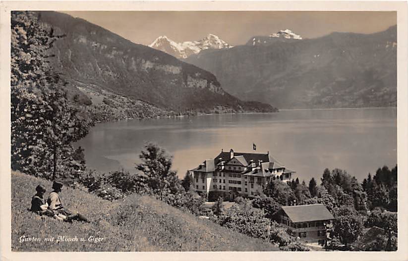 Gunten, Mönch und Eiger