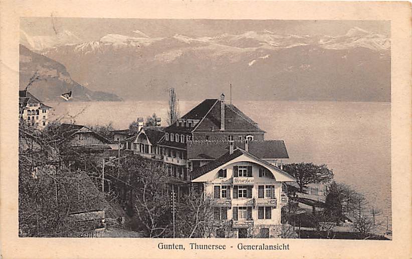 Gunten, Hirschen, Thunersee