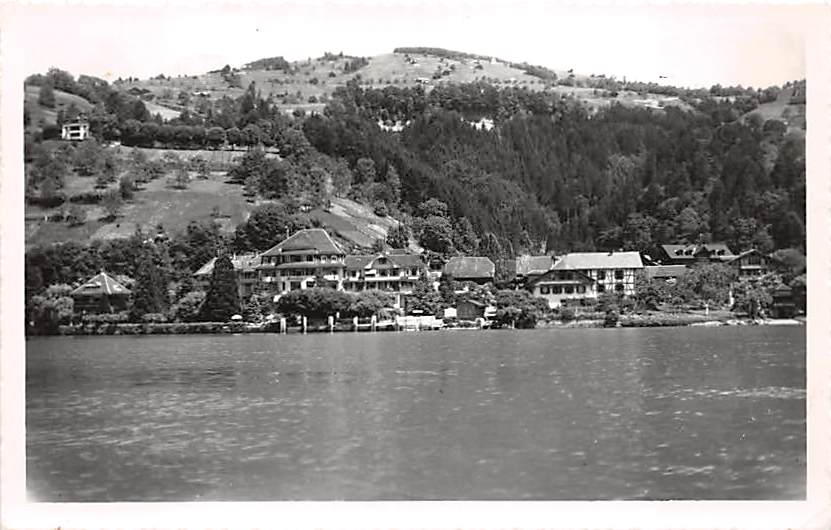 Gunten, Hotel Hirschen, Thunersee