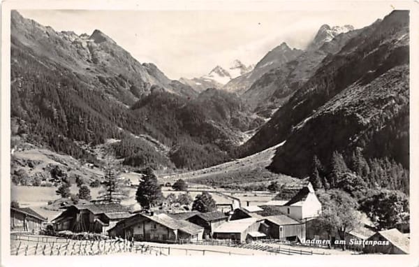 Gadmen, am Sustenpass