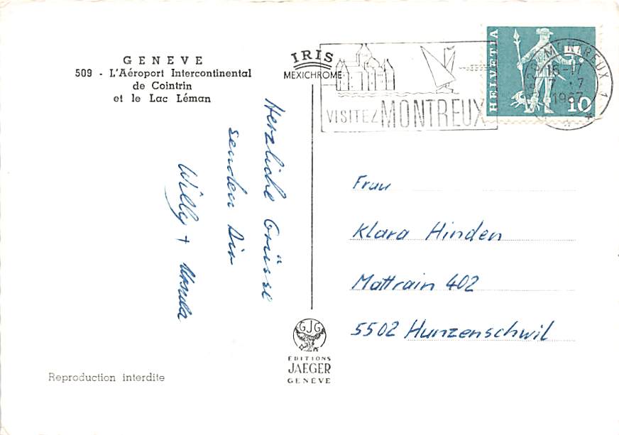 Flughafen Genf Cointrin