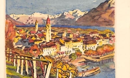 Ascona, Originalzeichnung Hans Schwarz