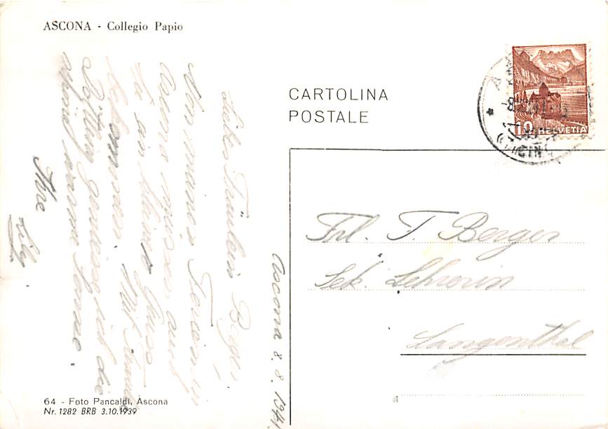 Ascona, Collegio Papio