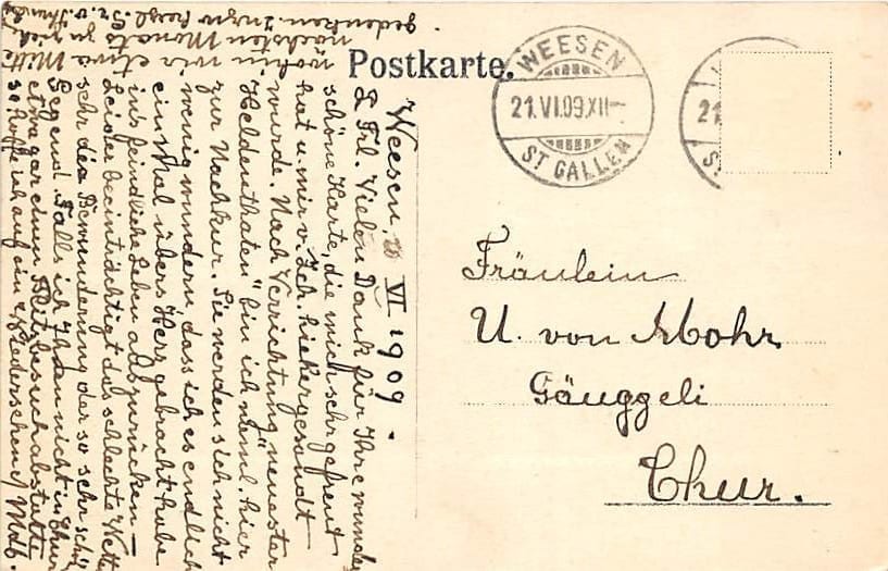 Betlis (?), Idylle am Walensee