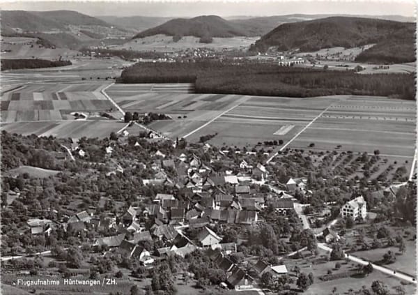 Hüntwangen, Flugaufnahme