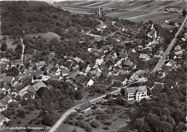 Hüntwangen, Flugaufnahme
