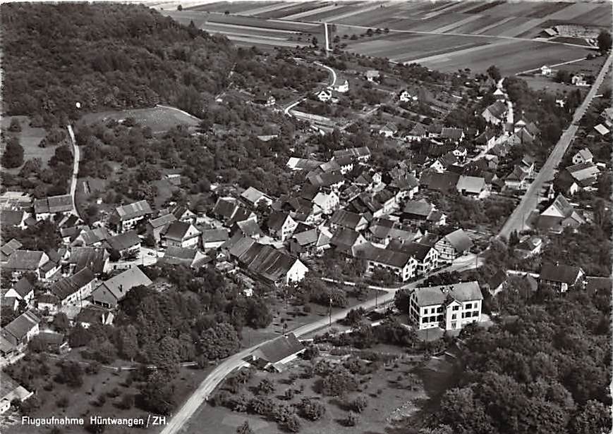 Hüntwangen, Flugaufnahme