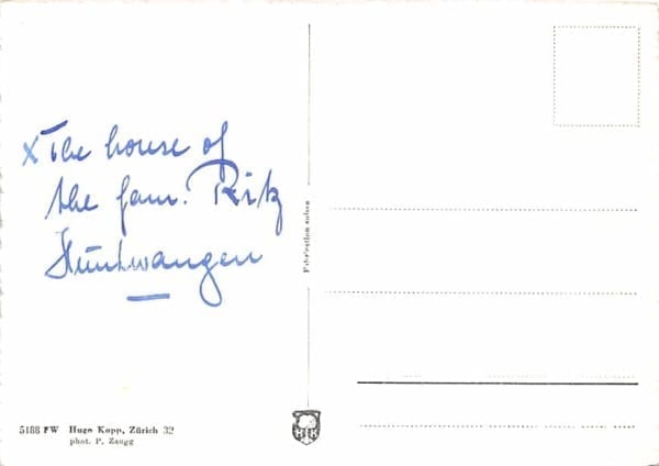 Hüntwangen, Flugaufnahme