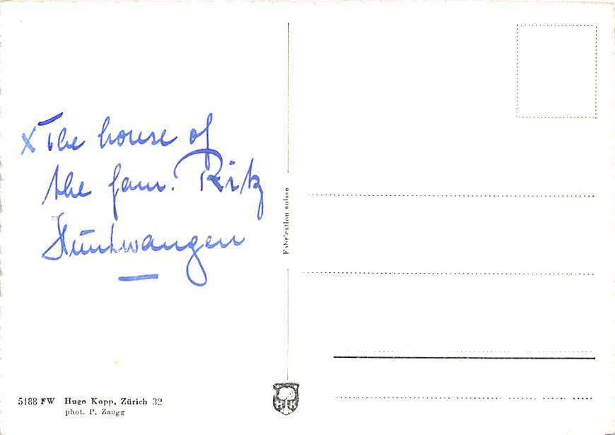 Hüntwangen, Flugaufnahme