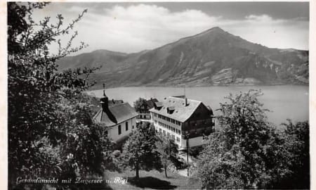 Walchwil, Zugersee und Rigi