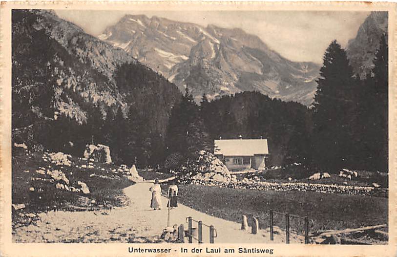 Unterwasser, in der Laui am Säntisweg