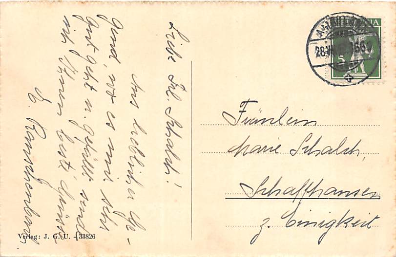 Unterwasser, in der Laui am Säntisweg