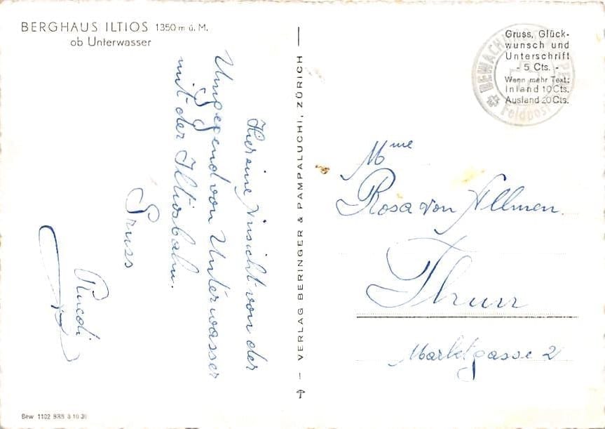 Unterwasser, Iltiosbahn, Schwendi, Churfirsten