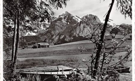 Wildhaus, Schwendisee mit Schafberg