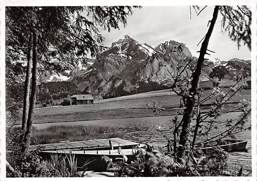 Wildhaus, Schwendisee mit Schafberg