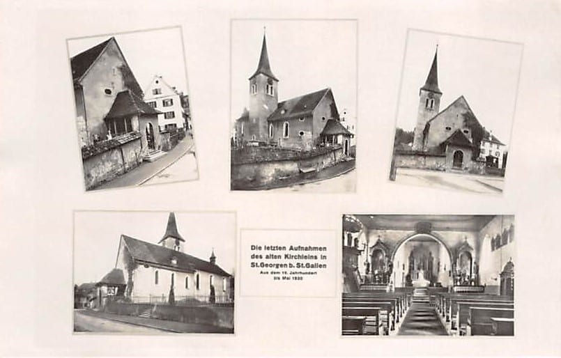St.Gallen, St.Georgen, alte Kirchlein in St.Georgen