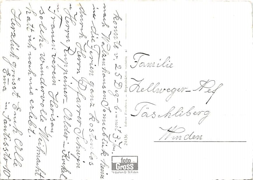 St.Margrethen, Schlösschen Bergsteig