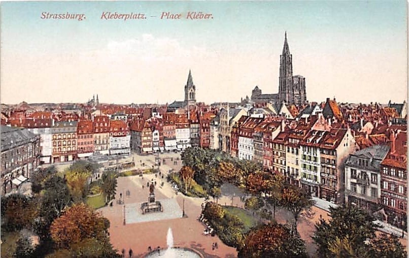Strassburg, Kleberplatz, Place Kleber