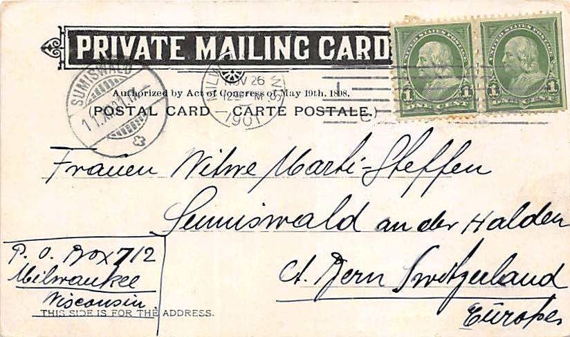 WI - Milwaukee, Post Office and Custom House