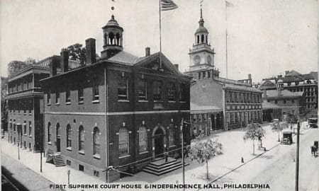 PA - Philadelphia, First Supreme Court House