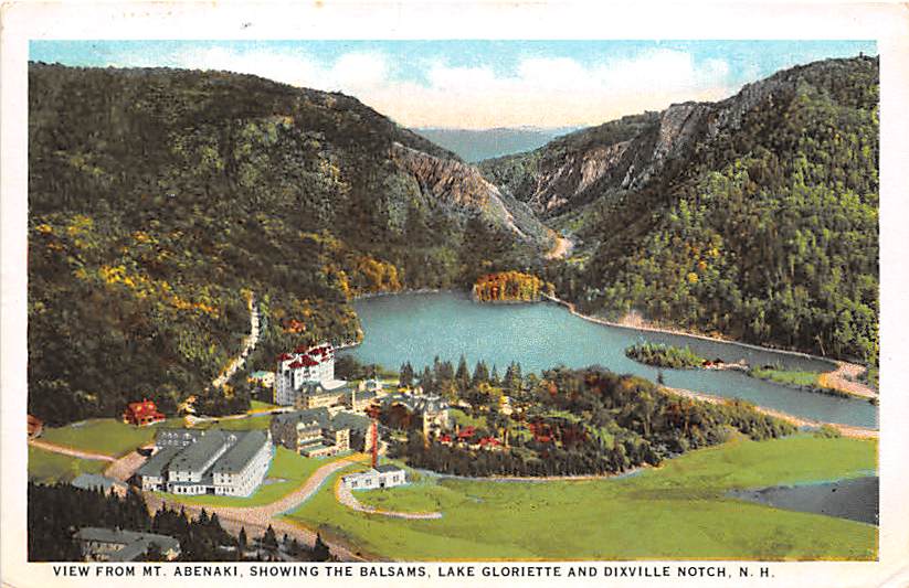 NH - Lake Gloriette and Dixville Notch, Balsams