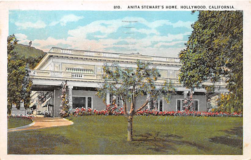 CA - Hollywood, Anita Stewart's Home