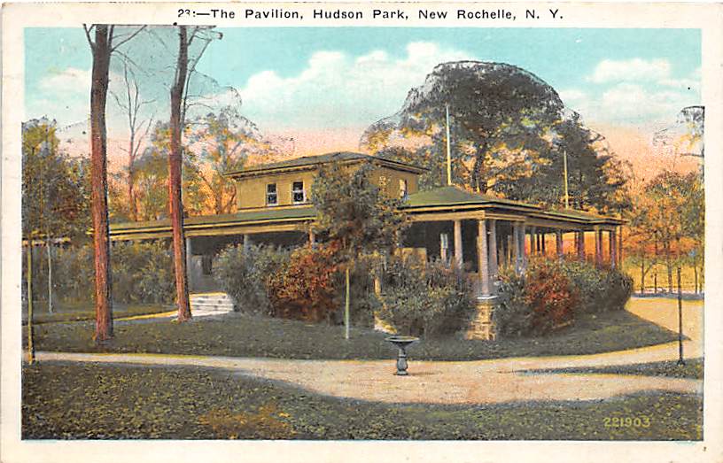 NY - New Rochelle, the Pavilion, Hudson Park