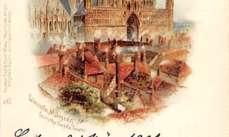 London, Lincoln Minister, from the Castle Tower