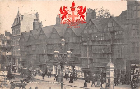 London, High Holborn, Old Houses