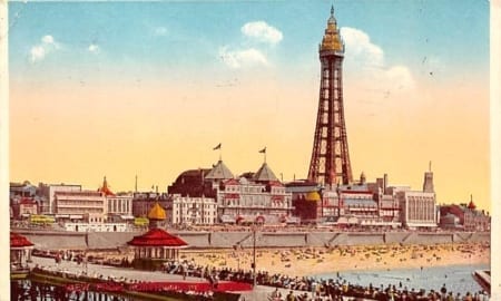 Blackpool, View from North Pier