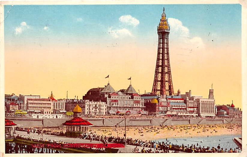 Blackpool, View from North Pier