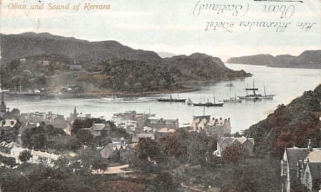 Kerrara, Oban and Sound of Kerrara