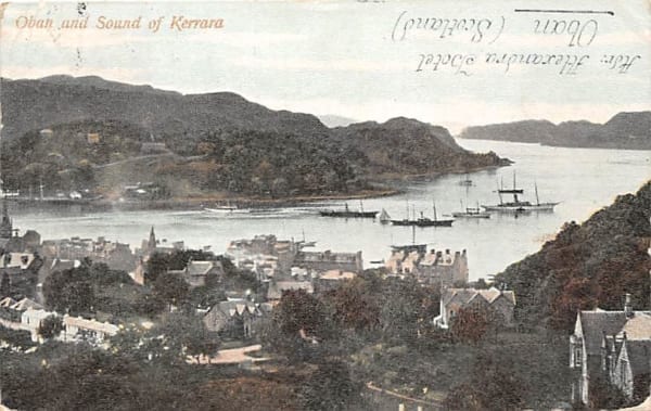 Kerrara, Oban and Sound of Kerrara