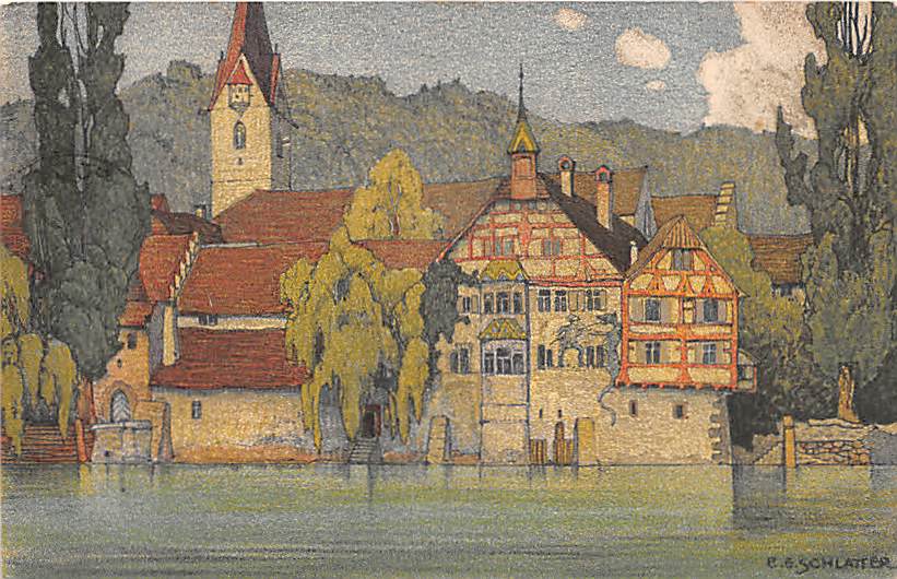 Stein am Rhein, Kloster St.Georgen, E.Schlatter