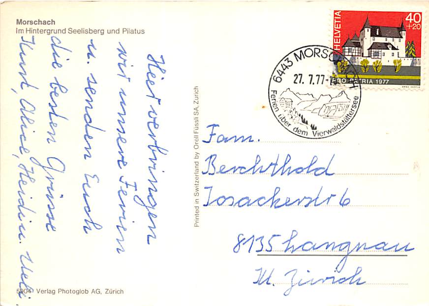 SZ - Morschach, Seelisberg und Pilatus