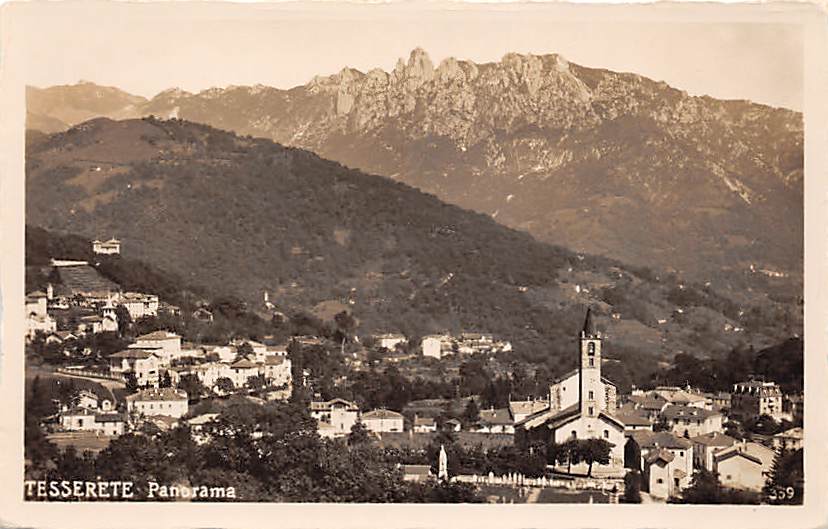 Tesserete, Panorama