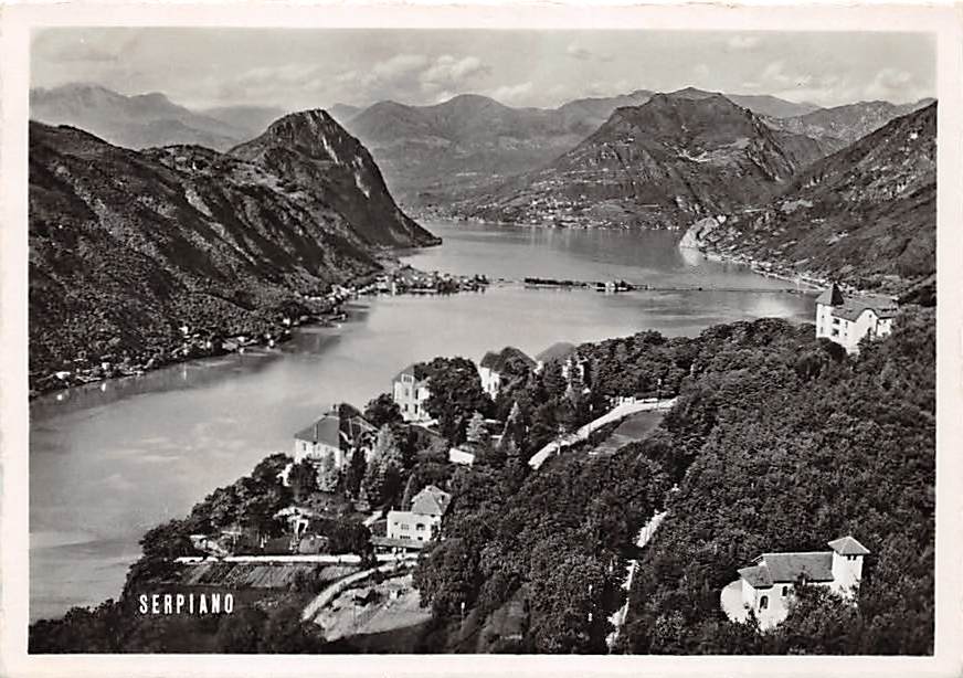 Serpiano, Kurhaus mit Kapelle und Dependancen