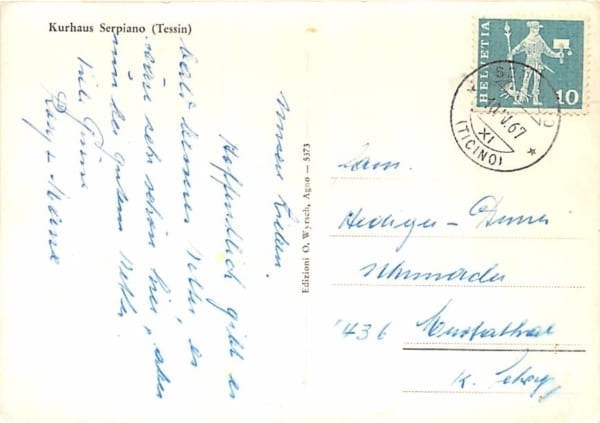 Serpiano, Kurhaus