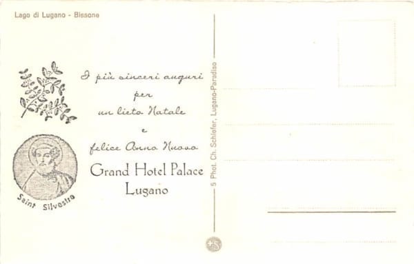 Bissone, Lago di Lugano, Grand Hotel Palace