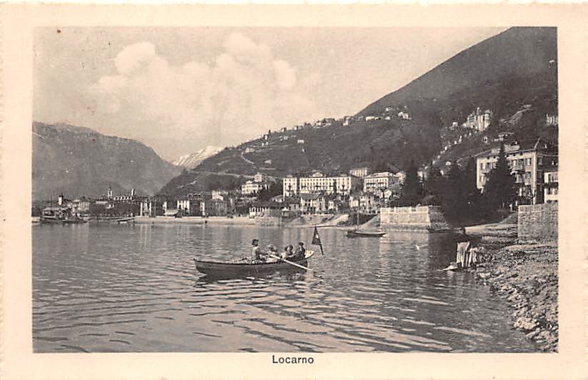 Locarno, Ruderboot