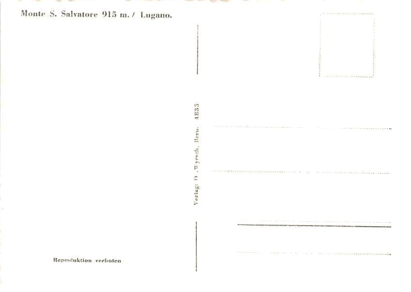 Lugano, Monte S.Salvatore