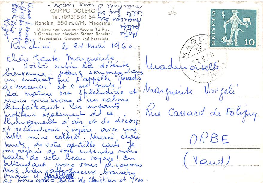 Ronchini, Maggiatal, Campo Dolero