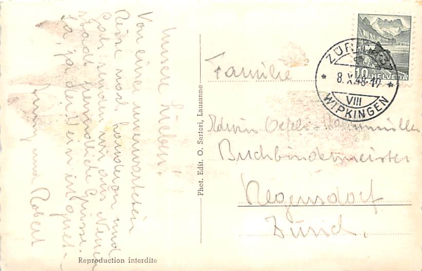 La Neuveville, Mehrbildkarte