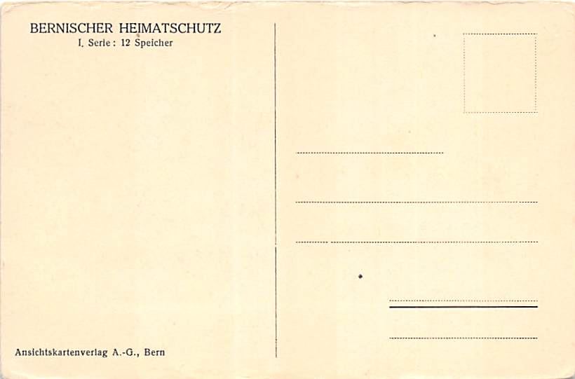 Niederbipp, Bernischer Heimatschutz, Speicher