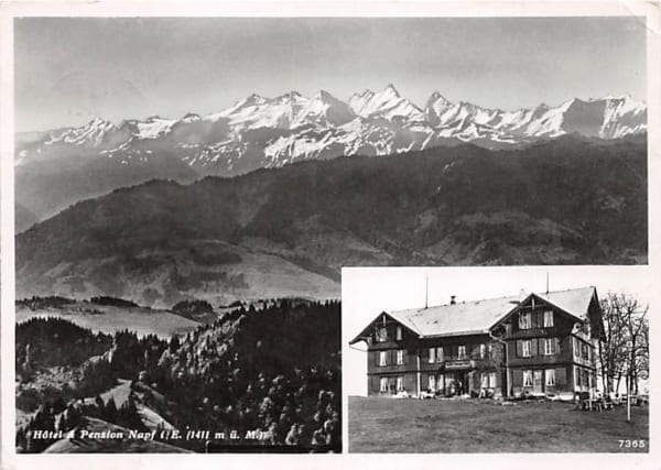 Napf, Hotel und Pension